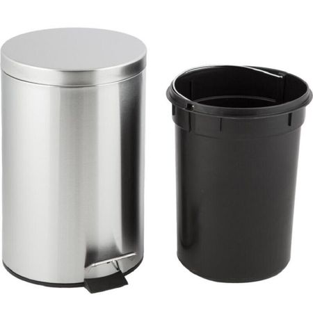 Контейнер для мусора G-Teq 20 л нержавеющая сталь с педалью крышки для карбонизации brew shark нержавеющая шаровой замок