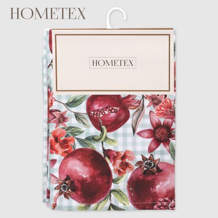 Дорожка Hometex гранатовый вкус твилл 45х140 см
