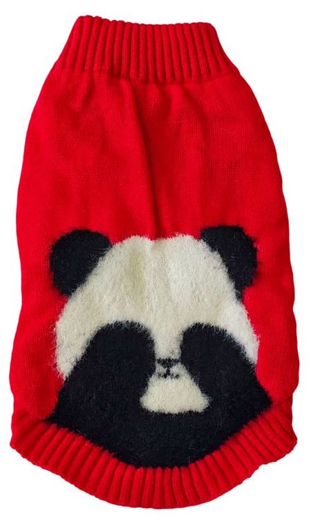 Свитер новогодний для животных Панда