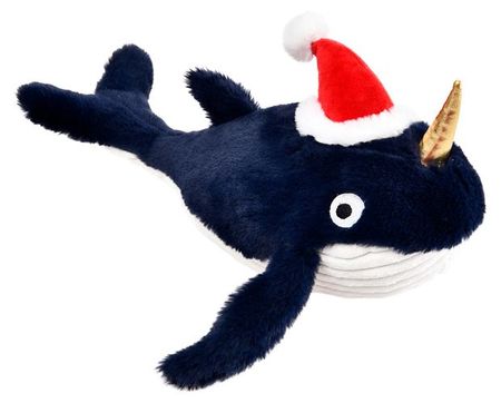 Игрушка для собак новогодняя Кит, 34х33 см