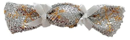 Игрушка новогодняя для кошек Конфета с кошачьей мятой