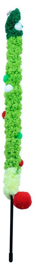 Игрушка-дразнилка новогодняя для кошек, 75 см
