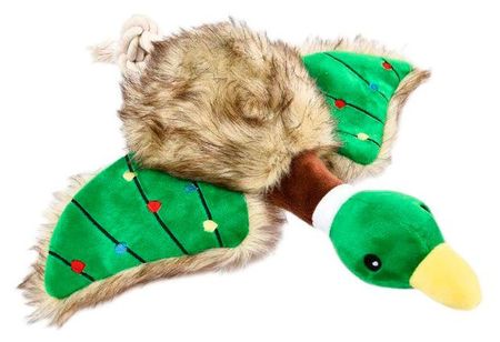 Игрушка для собак новогодняя Утка, 35х39 см