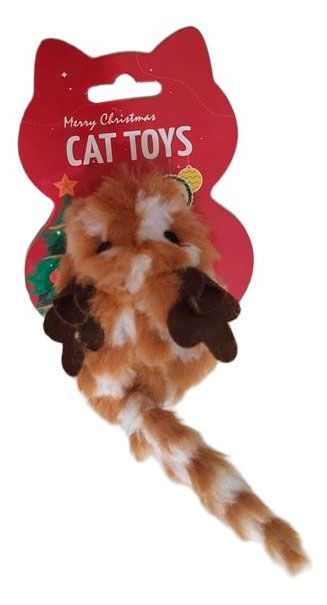 Игрушка для кошек новогодняя, 17х6,8 см