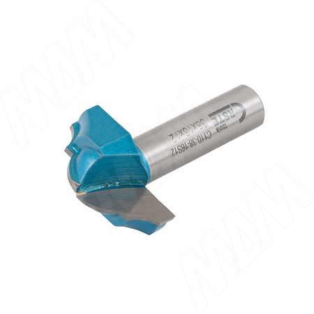 Фреза профильная D=38 H=16 S=12 Z=2 R1=12,13 R2=7,47 (C110-38-16S12)