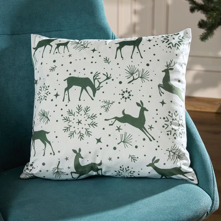 Наволочка декоративная Олень/Cervo наволочка tac 50х70см шелк мультиколор арт 1408 46825