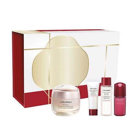 Набор средств для лица SHISEIDO Набор с кремом, разглаживающим морщины Benefiance