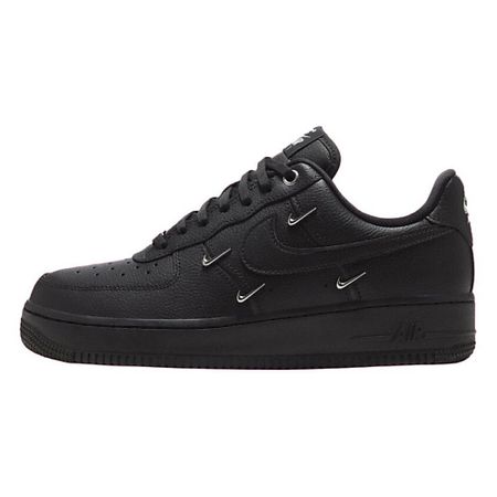 Кроссовки NIKE Кроссовки Air Force 1 Low 07 Lx Black Silver Mini Swoosh viva la vika колье mini lock my heart necklace silver