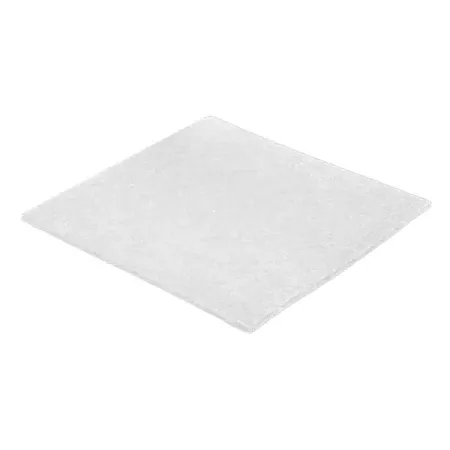 Лист самоклеющийся KONSENSA 100x100 мм квадратные фетр цвет белый
