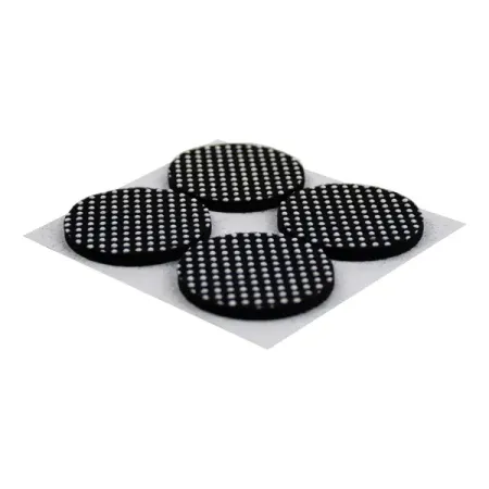 Накладка на мебельные ножки KONSENSA 35 мм круглые резина цвет черный 4 шт.