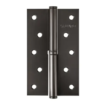 Петля карточная съемная Fuaro левая 125x75x2.5 мм сталь цвет графит петля универсальная fuaro 4bb 125x75x2 5 мм   латунь