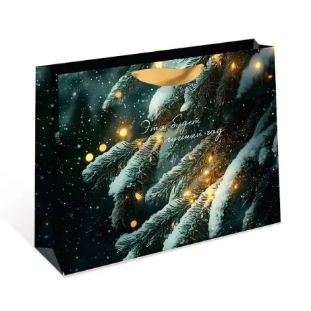 Подарочный пакет Арт и дизайн 32x36 см в ассортименте