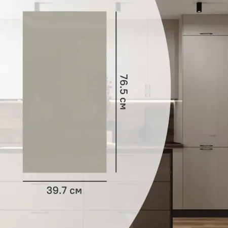 Фасад кухонного шкафа Аша 40x77 см KONSENSA ЛДСП цвет бежевый