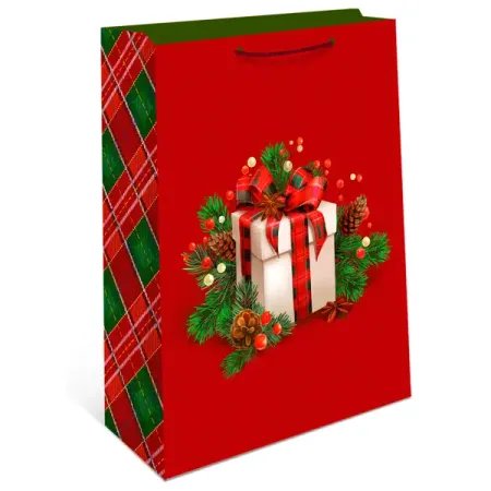 Подарочный пакет Арт и дизайн 24x18 см в ассортименте