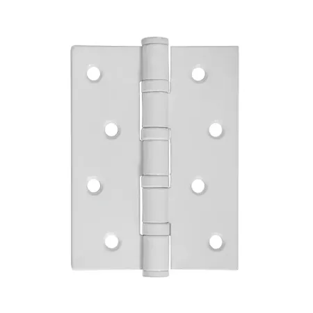 Петля карточная универсальная Fuaro 100x75x2.5 мм сталь цвет белый петля универсальная fuaro 4bb 125x75x2 5 мм   латунь