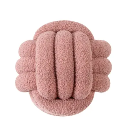 Подушка Узел d30 см цвет розовый водонепроницаемый для кресла качалки oxford 210d