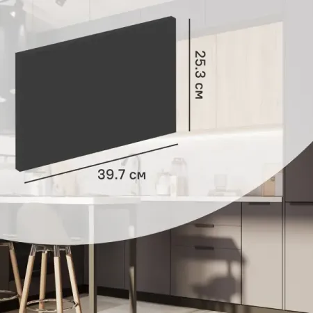 Фасад выдвижного ящика София 39.7x25.3 см KONSENSA ЛДСП цвет серый