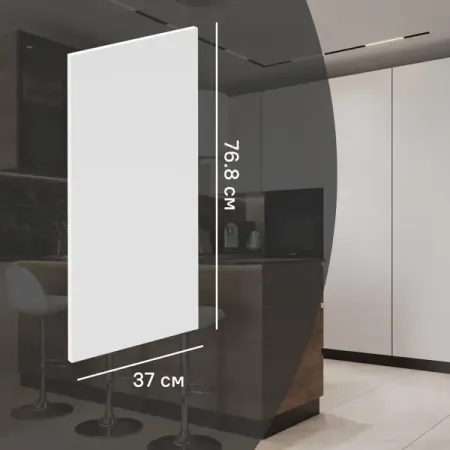 Фальшпанель для кухонного шкафа София 76.8x37 см KONSENSA ДСП цвет белый