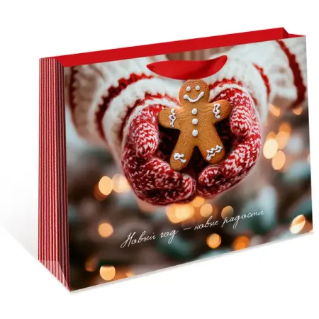 Подарочный пакет Арт и дизайн 18x23 см в ассортименте