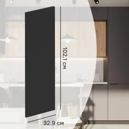 Фасад кухонного шкафа София 32.9x102.1 см KONSENSA ЛДСП цвет серый ричард филлипс фейнман фейнмановские лекции по физике современная наука о природе