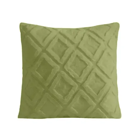 Подушка Diamond 45x45 см цвет зеленый зелёный мягкий ковёр для гостиной
