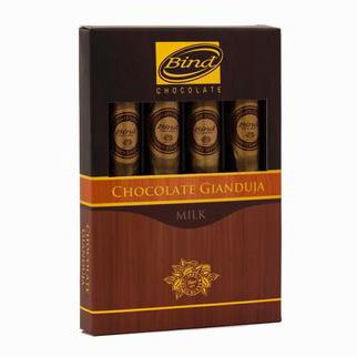 Набор шоколадных конфет Bind в виде сигар с начинкой 100 г