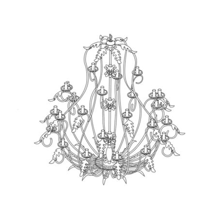 Бра Розаnoff RS100/2A Тани 8xE14