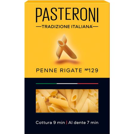 Макароны Pasteroni перья рифленые №129 1кг тату с блестками микс фея стрелы перья 12 10 5см