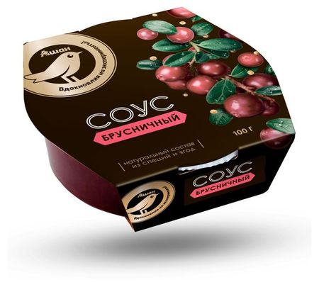 Соус брусничный АШАН Золотая птица, 100 г