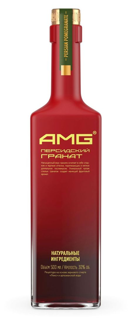 Настойка AMG Персидский гранат Россия, 0,5 л патимат магомедовна алибекова персидский язык и литература в дагестане культурно исторический контекст