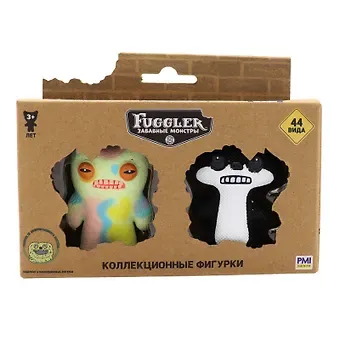 Коллекционные фигурки Fugglers Персиковый малыш, Загадочный барсук(2шт) (FG2015F)