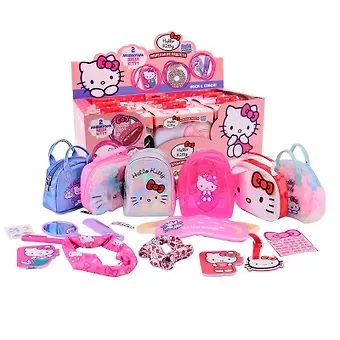 Сумочка-брелок с сюрпризом Hello Kitty, в ассортитменте (HK002)