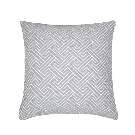 Подушка Гео 50x50 см цвет серый
