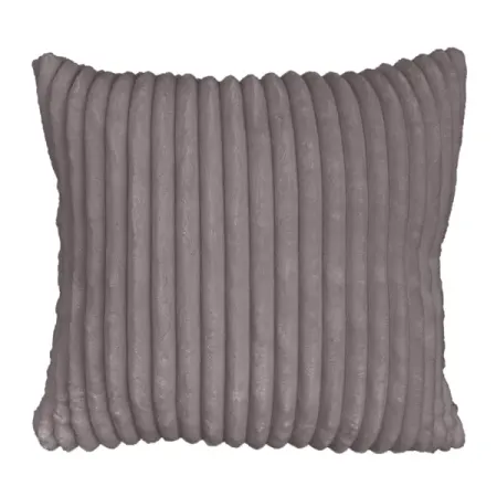 Подушка Strips 45x45 см цвет серо-коричневый