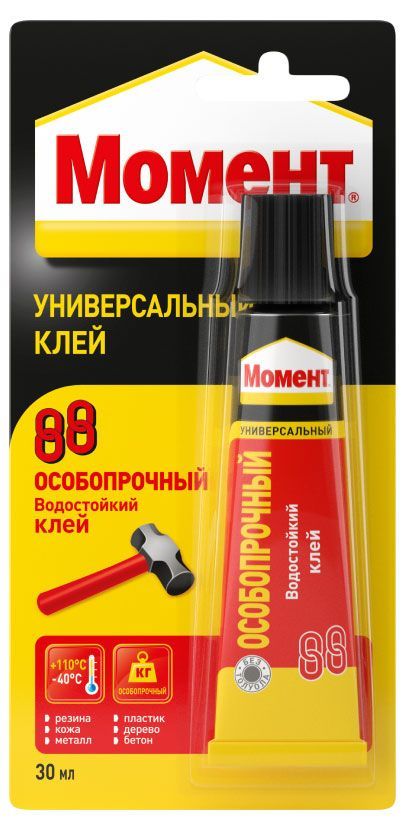 Клей Момент Особопрочный водостойкий, 30 мл