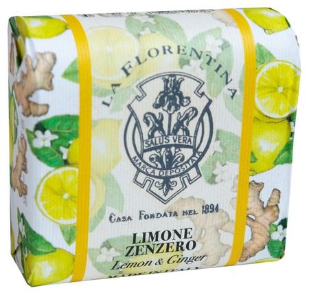 Мыло La Florentina лимон имбирь Италия, 106 г ян николаевич раздобурдин аюрведа траволечение и ароматерапия