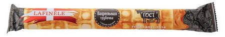 Трубочка вафельная Lafinele с вареной сгущенкой ГОСТ БЗМЖ, 70 г