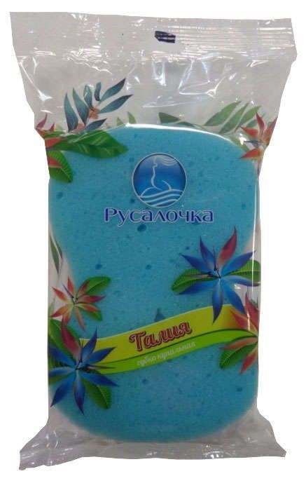 Губка для тела Insula Талия массажная, 1 шт