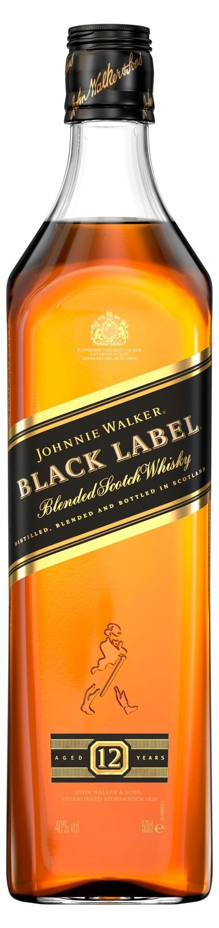 Виски Johnnie Walker Black Label Шотландия, 0,5 л