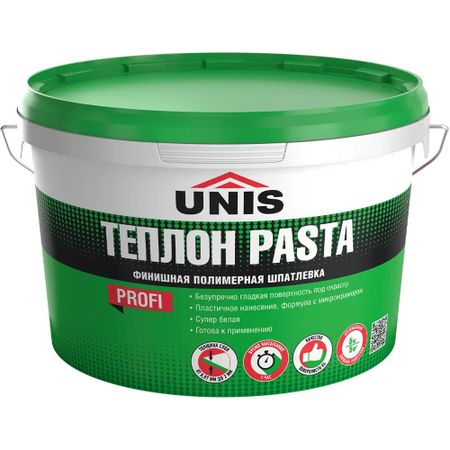 Шпатлевка финишная Unis Pasta Теплон полимерная 5 кг