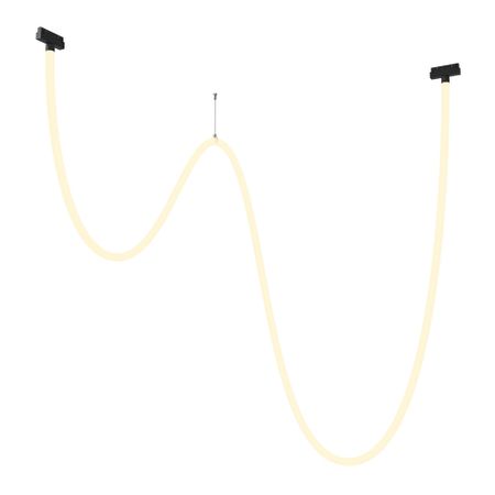 Светодиодный трековый светильник магнитный Maytoni Technical Tau Exility 3000К 100 Вт 33 кв.м черный (TR101-2-100W3K-B)