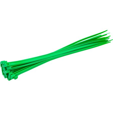 Стяжка кабельная Duwi 150x2,5 мм нейлоновая зеленая (25 шт.) (30228 5)