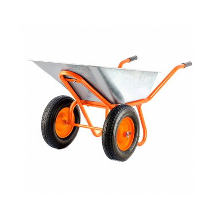 Тачка садово-строительная двухколесная Строймаш 90 л 320 кг ударопрочная усиленная морозостойкая (17008) дневник школьный феникс тачка