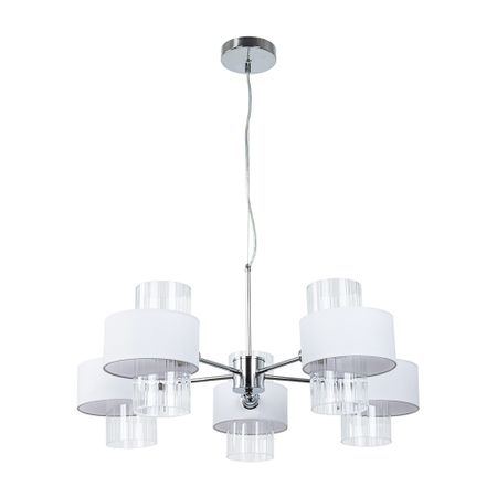 Люстра подвесная Arte Lamp Fantasia E14 200 Вт 10 кв.м (A4076LM-5CC)