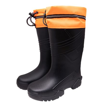 Сапоги рабочие EVA утепленные размер 42-43 черные Janett Викинг (СП-146) рабочие перчатки nmsafety черные полиуретановые