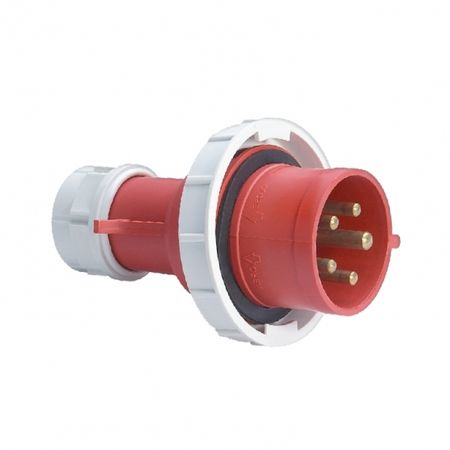 Вилка силовая прямая переносная EKF PROxima с заземлением 3Р+РЕ+N 32 А 380 В IP67 красная (ps-0252-32-380) м и штерн силовая электроника расчеты и схемотехника