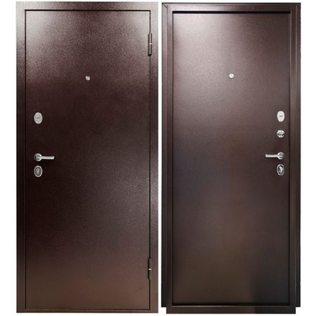 Дверь входная Промет Марс/Титан правая медный антик - медный антик 960х2050 мм