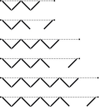 Дополнительный комплект Slido Fold 100, установка без нижней направляющей.