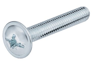 Винт оцинк.   M4x9мм