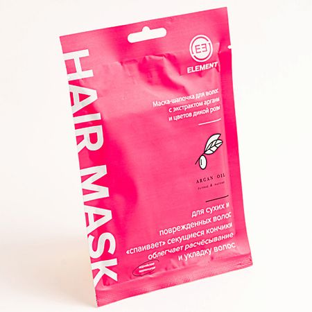 Маска для волос ELEMENT Одноразовая маска шапочка для волос с розой маска лицевая одноразовая на резинке 1